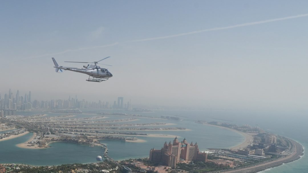 Helicopter Flight from Dubai Police Academy by HeliDubai