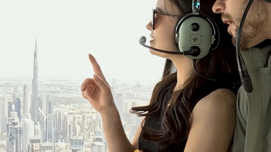 Helicopter Flight from Dubai Police Academy by HeliDubai
