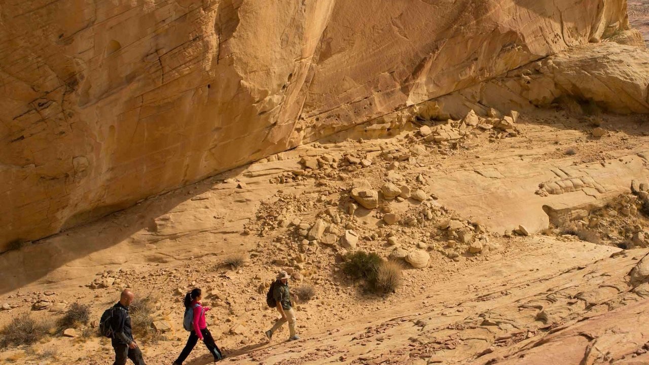 Hiking in the Valley of Fire