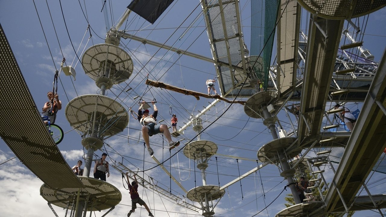 MegaClimb at West Beach Adventure Adelaide