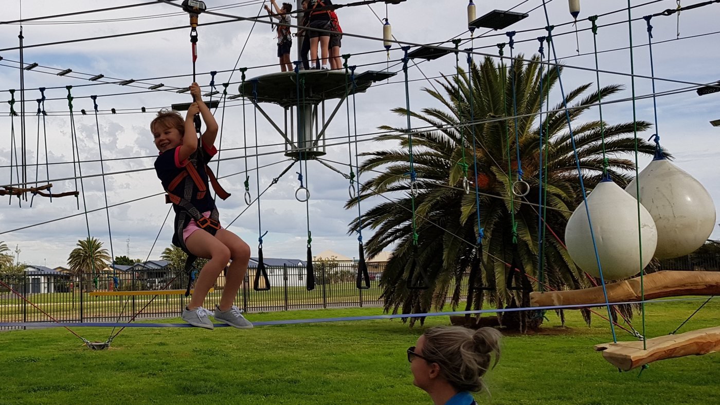 MegaClimb at West Beach Adventure Adelaide