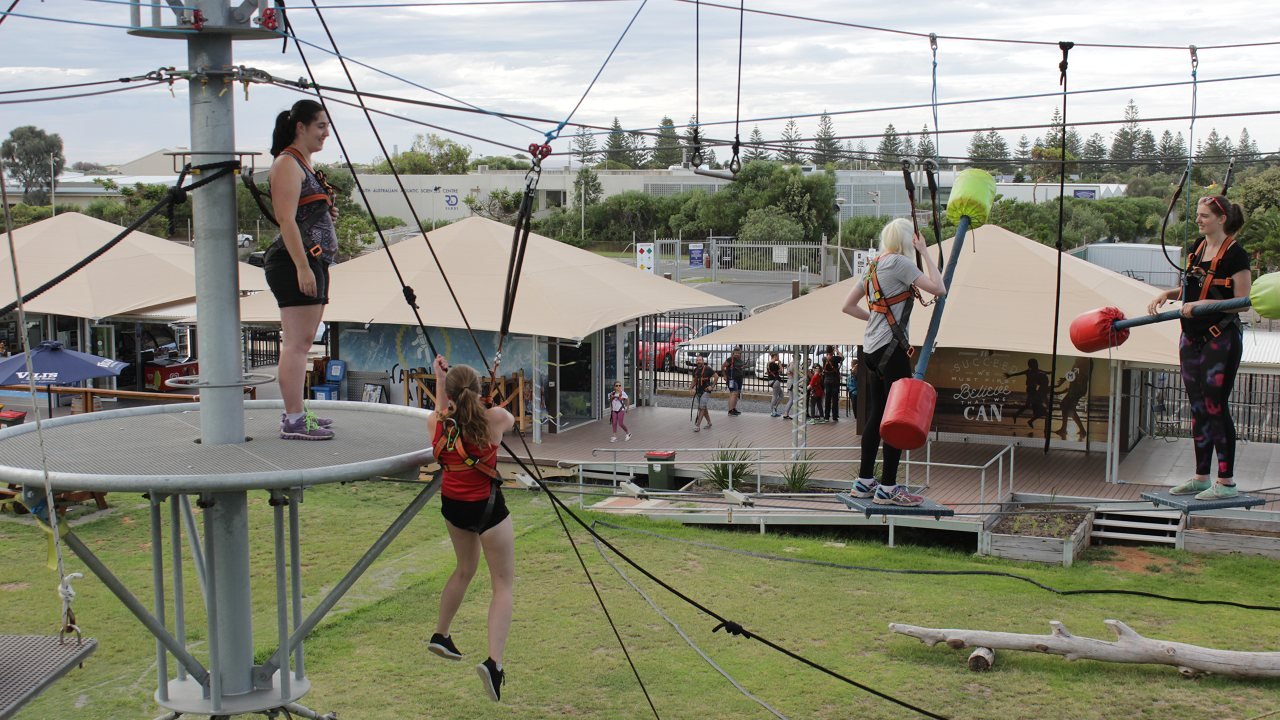 MegaClimb at West Beach Adventure Adelaide
