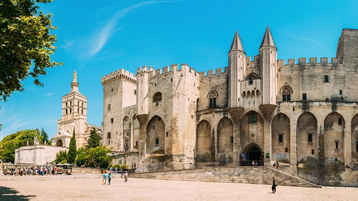 Palace of the Popes and Pont d’Avignon