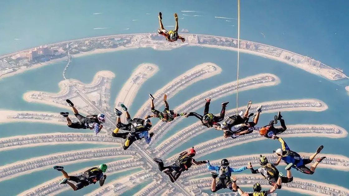 Sky Dive Dubai - Tandem Skydive over Palm Jumeirah