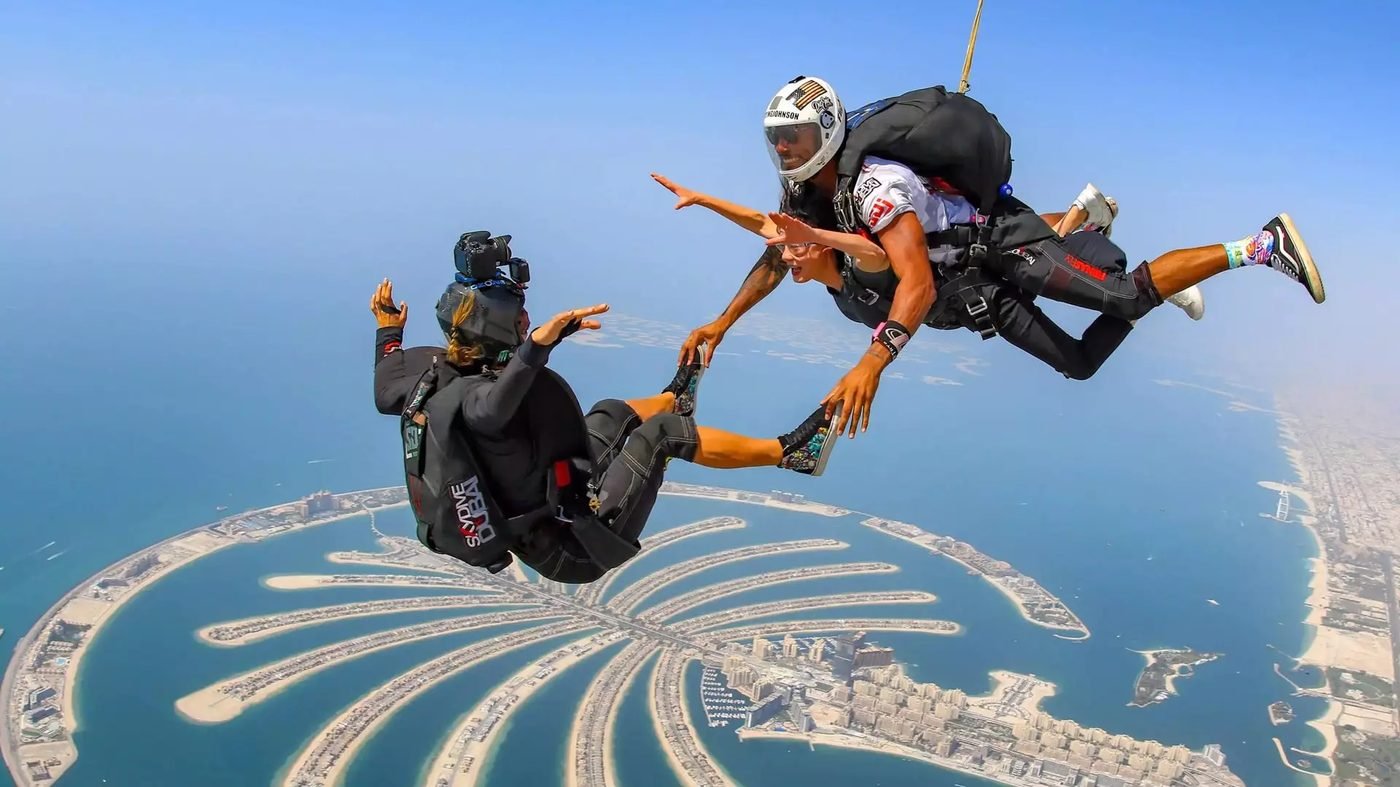 Sky Dive Dubai - Tandem Skydive over Palm Jumeirah
