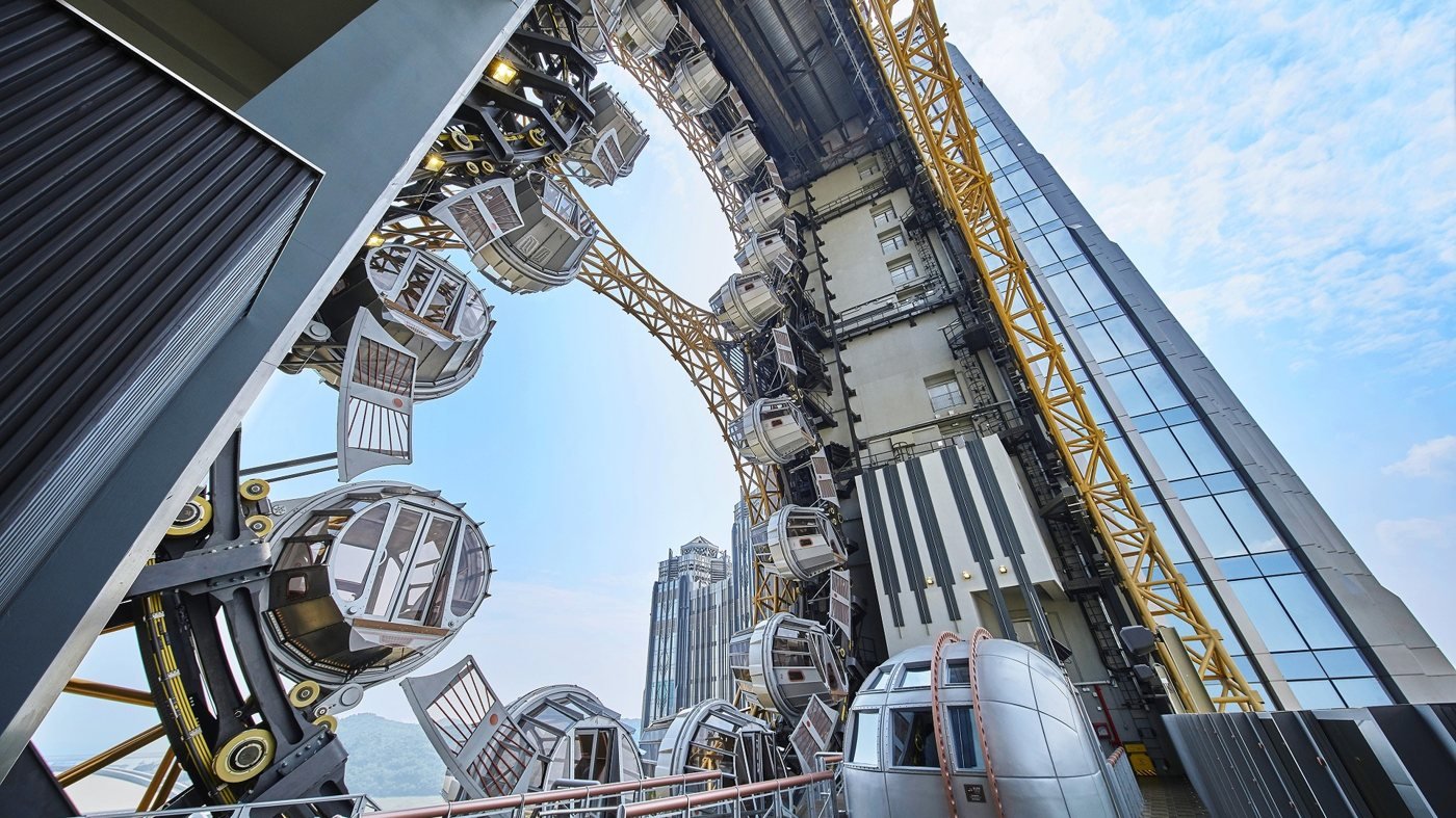 Studio City Macau Golden Reel Ferris Wheel
