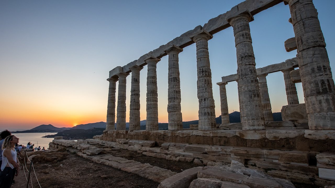 Temple of Poseidon in Cape Sounion Sunset Tour from Athens