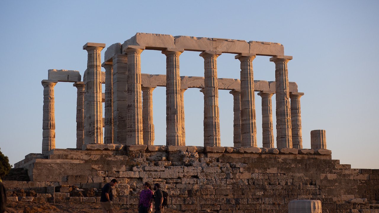 Temple of Poseidon in Cape Sounion Sunset Tour from Athens