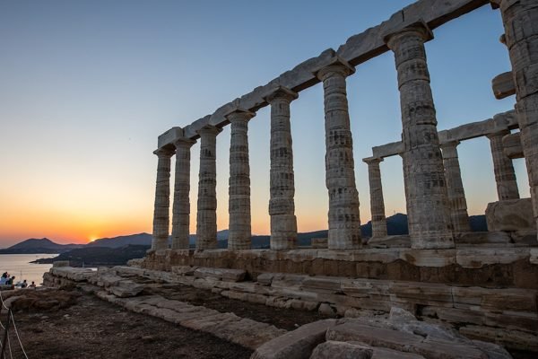 Temple of Poseidon in Cape Sounion Sunset Tour from Athens T